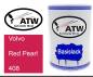 Preview: Volvo, Red Pearl, 408: 500ml Lackdose, von ATW Autoteile West.